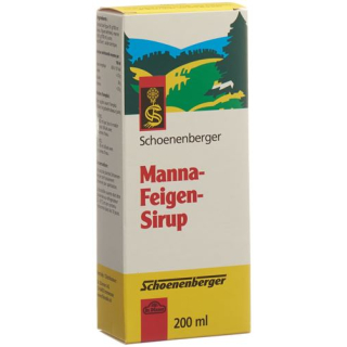 Schoenberger manna figový sirup fl 200 ml