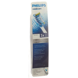 Philips Sonicare replacement brush heads Adaptive Clean HX9042 / 07 2 pcs