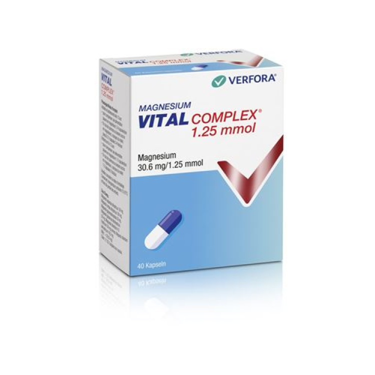 Magnesium Vital Complex Kaps 25,1 mmol 40 tk