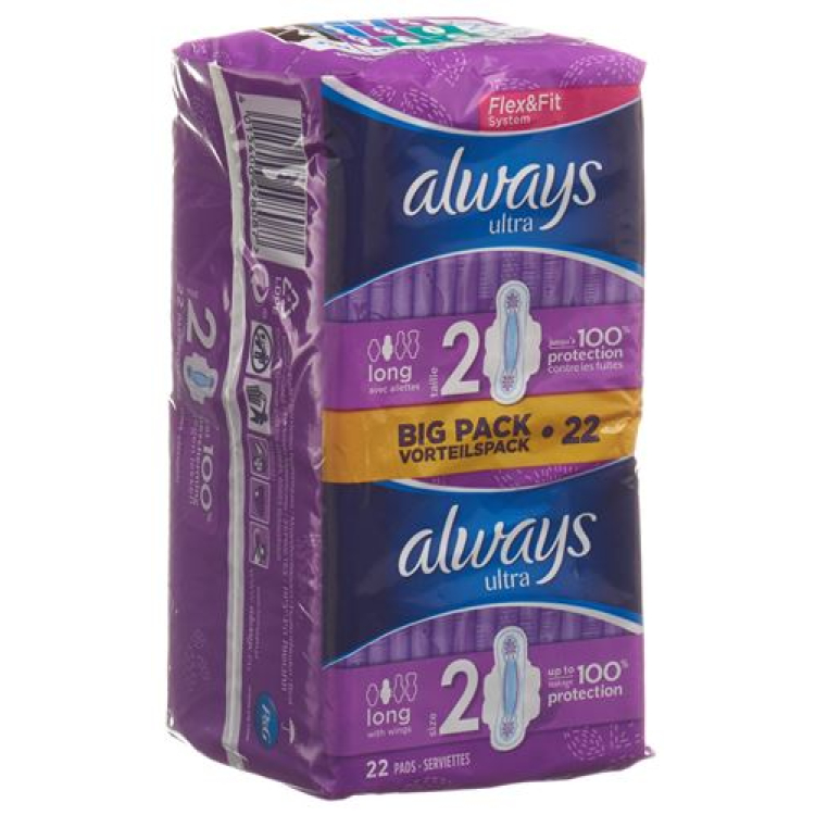 always Ultra Binde Long Plus Vorteilspack 22 Stk