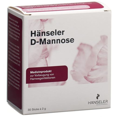 Hänseler D-Mannose 30 w sztyfcie 2 g