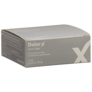 Dolor-X ஸ்போர்ட்டேப் 2cmx10m வெள்ளை
