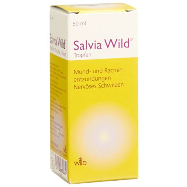 Salvia Wild gouttes 50 ml