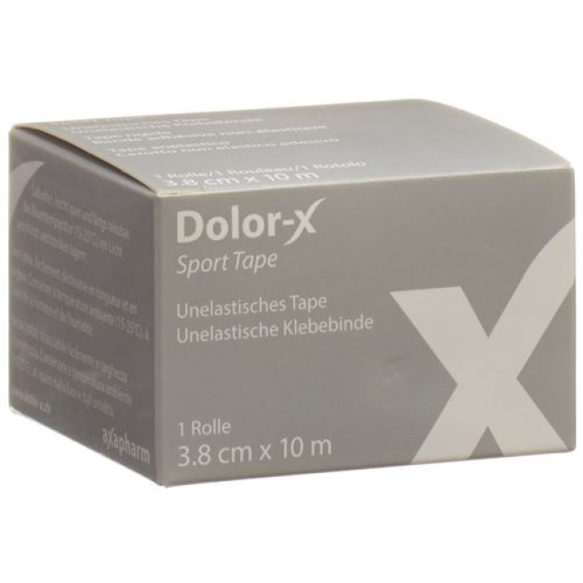 Dolor-X Sporttape 3,8cmx10m bílá