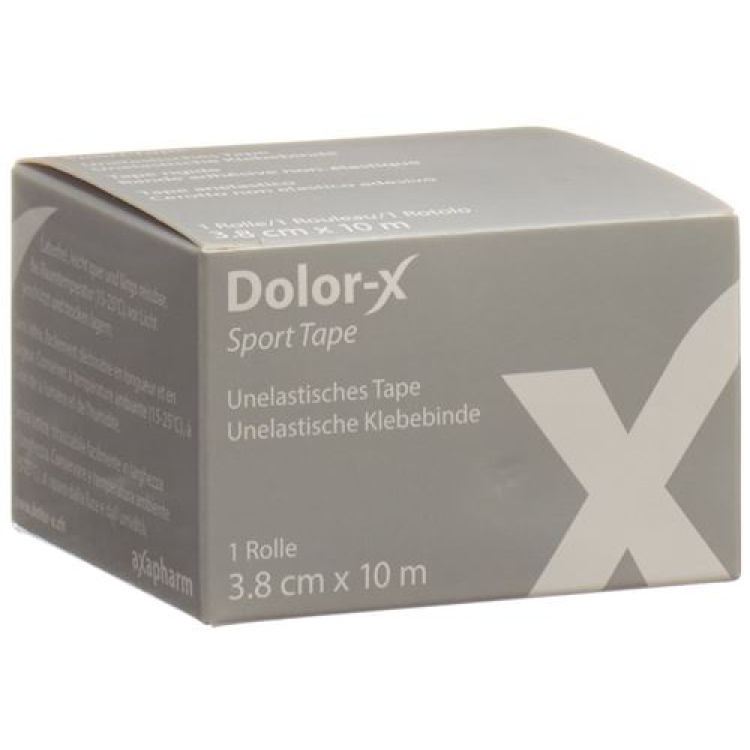 Dolor-X Sporttape 3,8cmx10m hvid