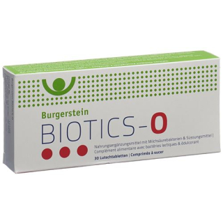 Pastilhas Burgerstein Biotics-O 30 unidades