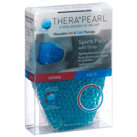 Thera Pearl Heat and Cold Therapy Sportkompresse with Belt