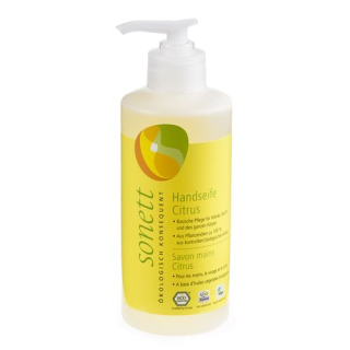 Sonett Hand Soap Citrus pump dispenser 300 ml