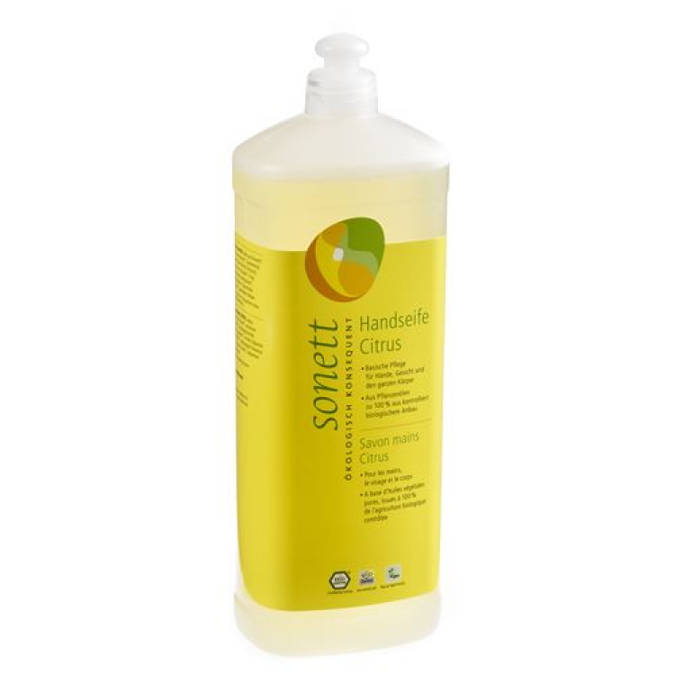 Sonett Handseife Citrus Nachfüllflasche 1 lt