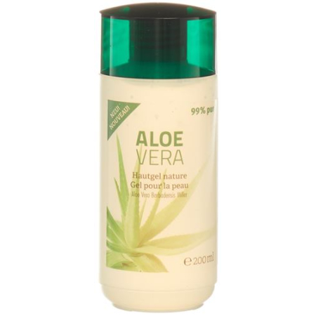 Gel de Pele Aloe Vera 99% Pure Nature 200 ml