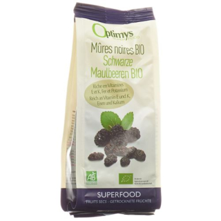 Optimys black mulberries Bio 180 g