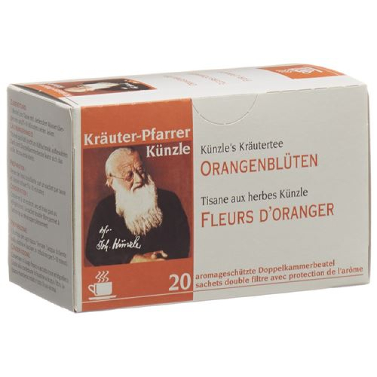 Herbal pastor Künzle orange blossom Btl 20 pcs