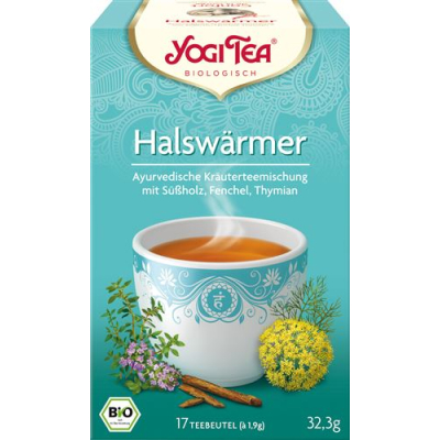 Yogi tea цай хүзүүний алчуур 17 уут 1.8 гр