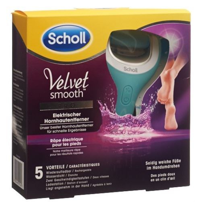 Scholl Velvet Smooth Wet & Dry マシン