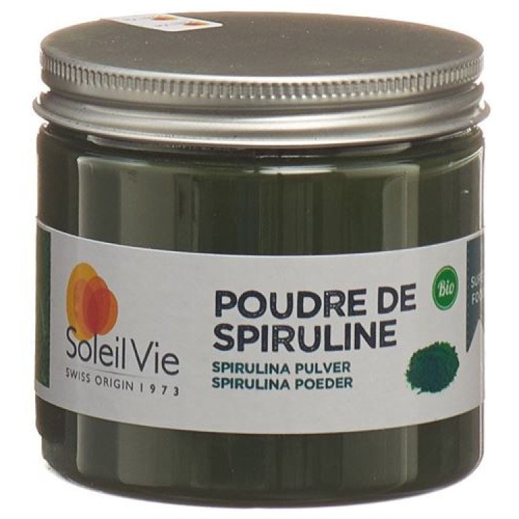 Soleil Vie Spirulina 분말 바이오 130g