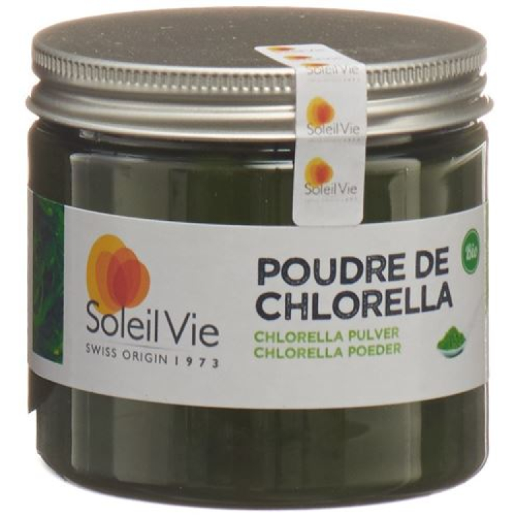 ម្សៅ Soleil Vie chlorella Bio 120 ក្រាម។