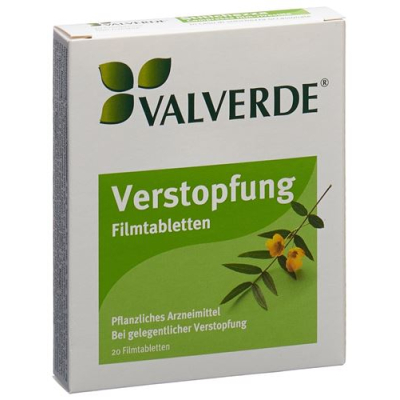 Valverde constipation 20 film-coated tablets