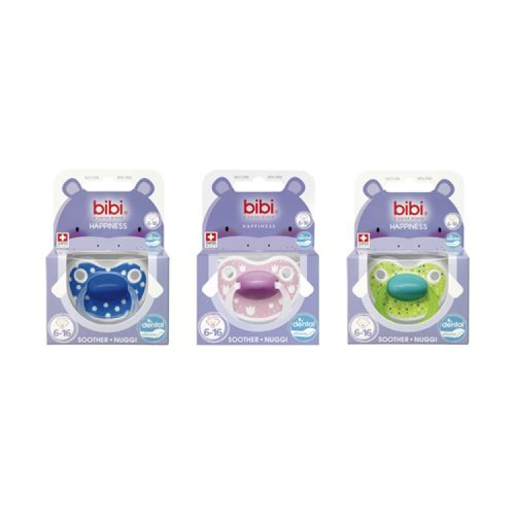 Bibi Nuggi Happiness Densil 6-16 ring Lovely dots assorted SV-A