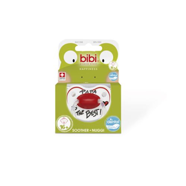 bibi soother Happiness Densil 16+ ring Papa SV-A