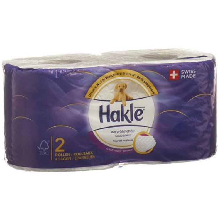 Hakle Pampering cleanliness of toilet paper FSC 2 pcs