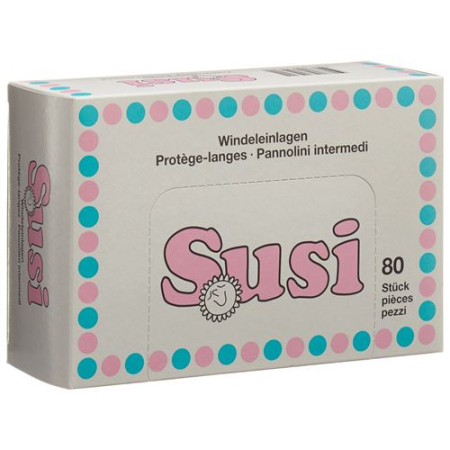 Susi Diaper Liners - 80 Pieces
