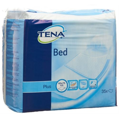 Tena bed plus רשומות רפואיות 60x75 ס"מ 35 יח'