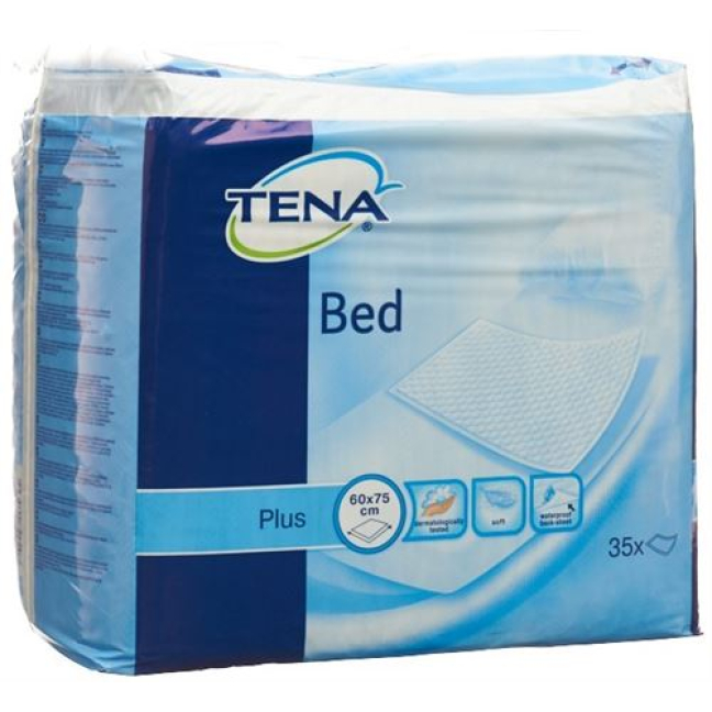 TENA Bed Plus медичні картки 60x75см 35 шт