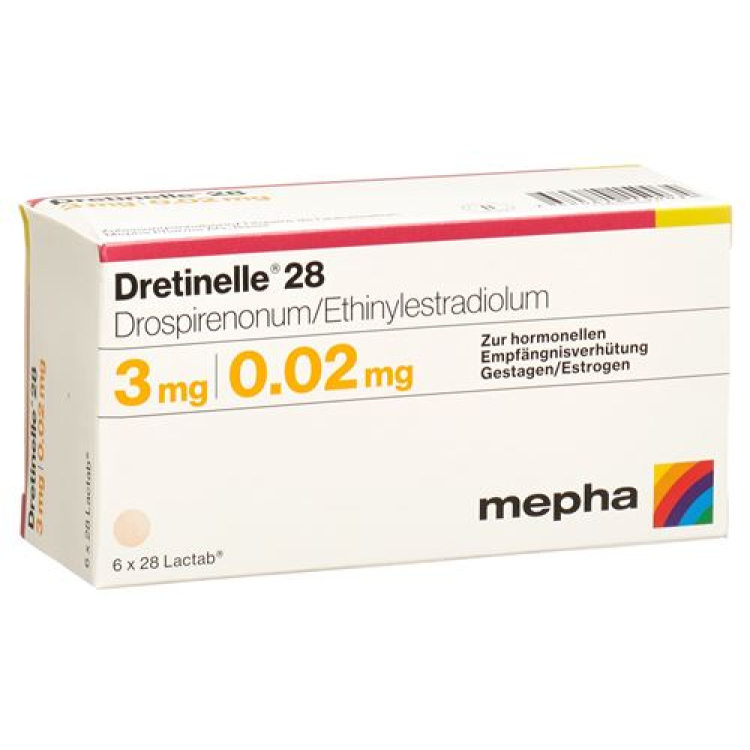 Dretinelle 28 Lactab 6 x 28 pcs