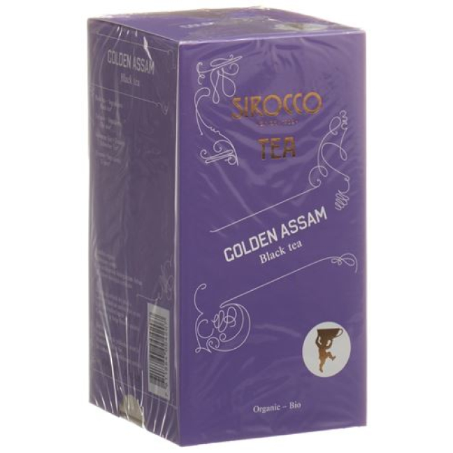 Uncang teh Sirocco Golden Assam 20 pcs