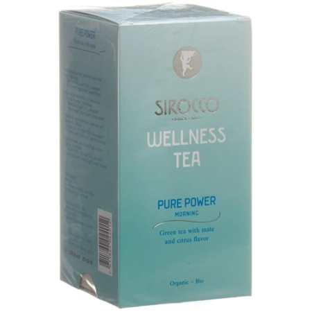 Uncang teh Sirocco Pure Power 20 pcs