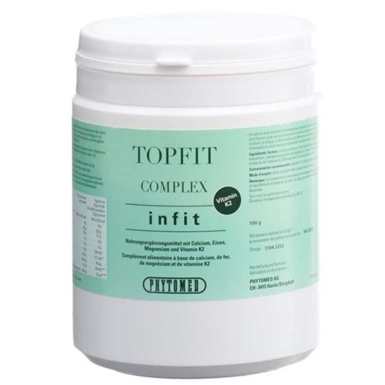 Phytomed Infit Topfit Kompleksi + K2 Vitamini 500g