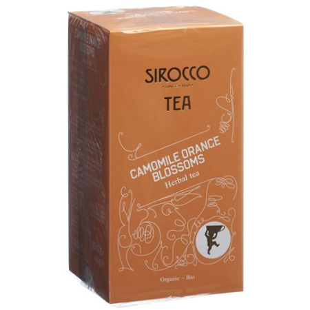 Uncang teh Sirocco Camomile Orange Blossoms 20 pcs