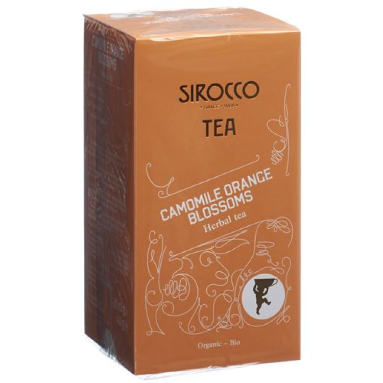 Sirocco пакетчета чай Camomile Orange Blossoms 20 бр