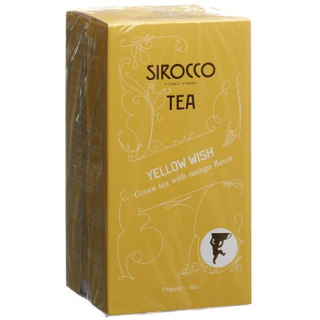 Saquinhos de chá Sirocco Yellow Wish 20 unid.