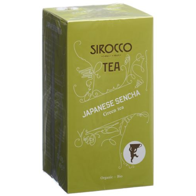 Uncang teh Sirocco Sencha Jepun 20 pcs