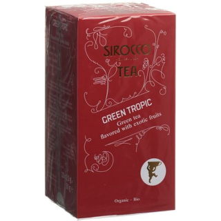Sirocco teepussit green tropic 20 kpl