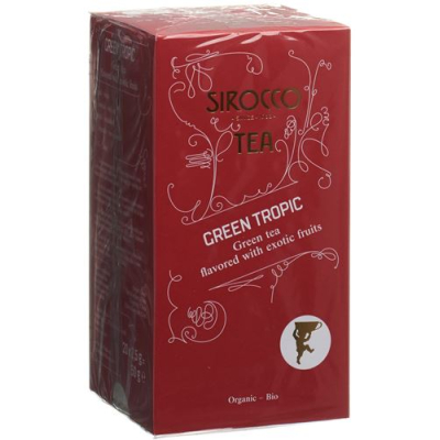 Sirocco teabags green tropic 20 កុំព្យូទ័រ