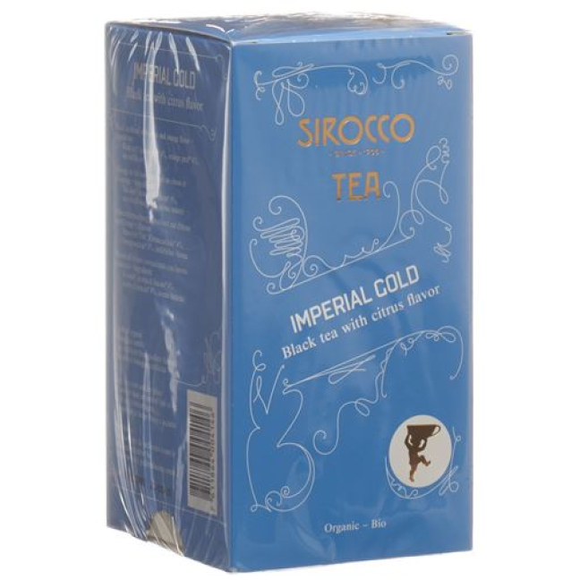 Saquinhos de chá Sirocco Imperial Gold 20 unid.