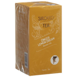 Sirocco teabags ginger lemon dream 20 ភី