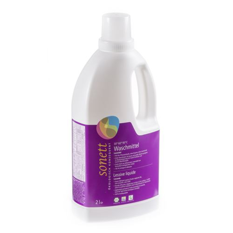 Cecair detergen soneta 30 ° -95 ° C 2 lavender lt