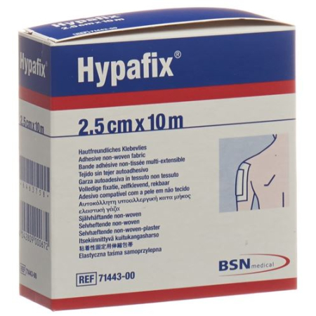 Hypafix adhesive fleece តួនាទី 2.5cmx10m