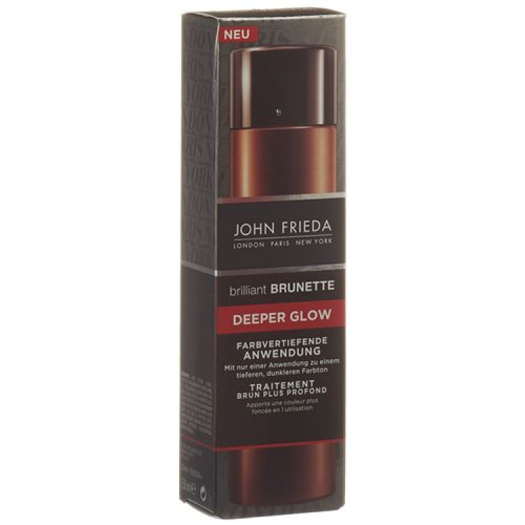 John Frieda Brilliant Brunette Deeper Glow color-intensifying use 150 ml