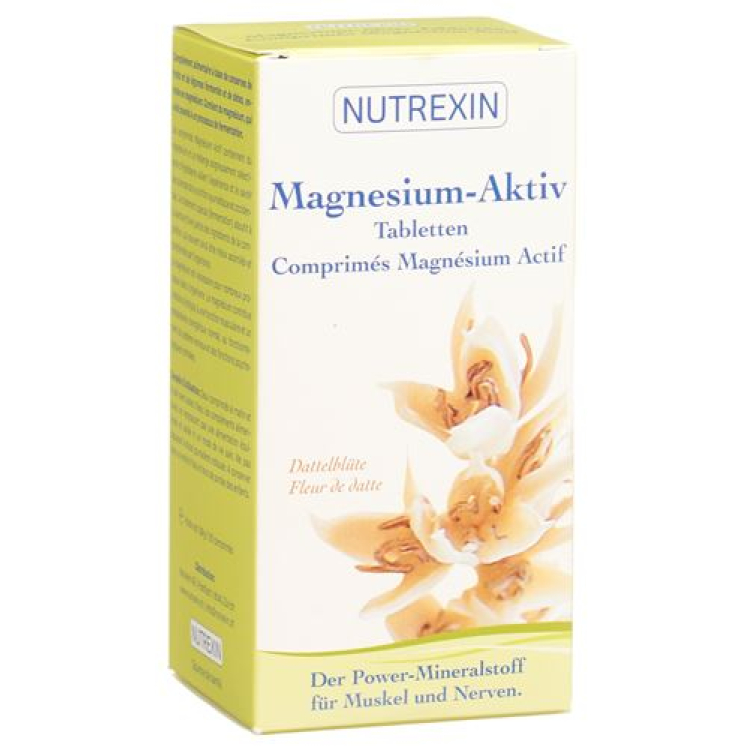 Nutrexin magnesium-active tbl can 120 កុំព្យូទ័រ