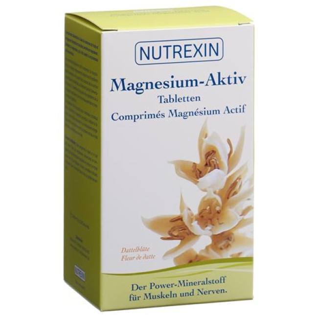 Nutrexin magnesium aktiva tabletter Ds 240 st