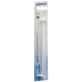 PARO Interspace brush F holder white 2 brushes