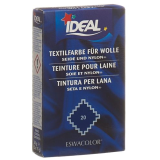 Ideal wool color plv №20 темно-синий 30г