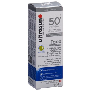 Ultrasun Face SPF50 + Պիգմենտացիայի դեմ