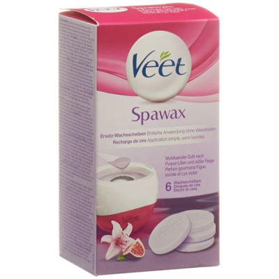 Veet Spawax pakaitinis vaško diskas 6 vnt