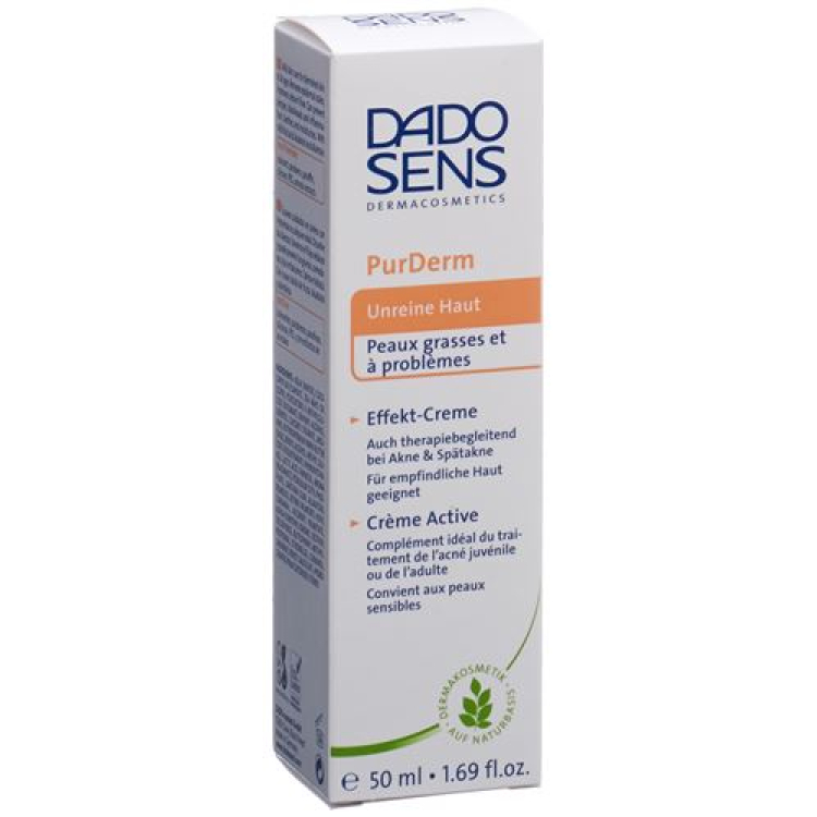 Dado Sens PurDerm エフェクト クリーム 50 ml