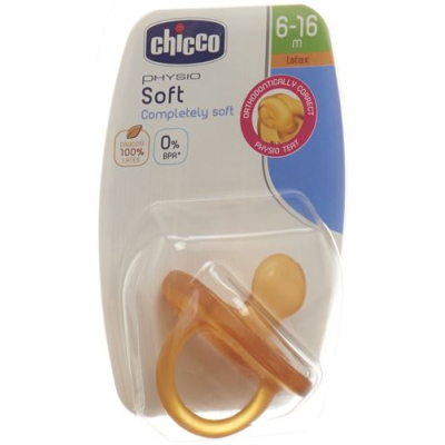 Chicco pacifier physiologically rubber Gommotto 6-16m medium